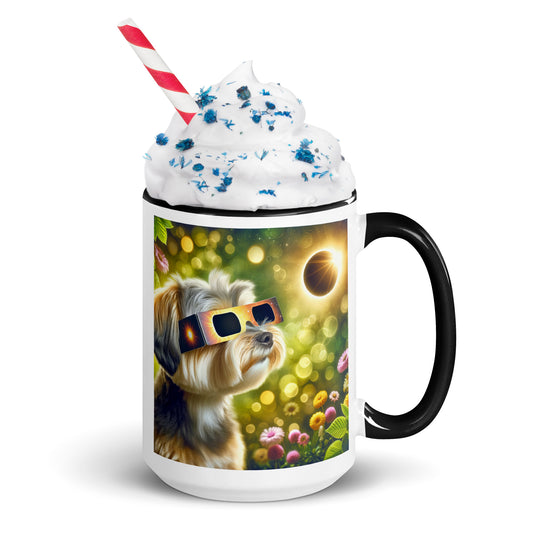 Morkie Eclipse- Mug with Color Inside