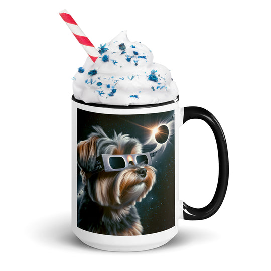 Morkie Eclipse- Mug with Color Inside v2