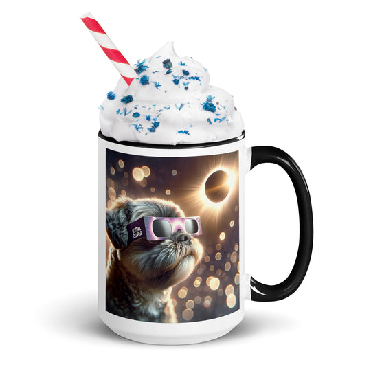 Pugapoo Eclipse- Mug with Color Inside