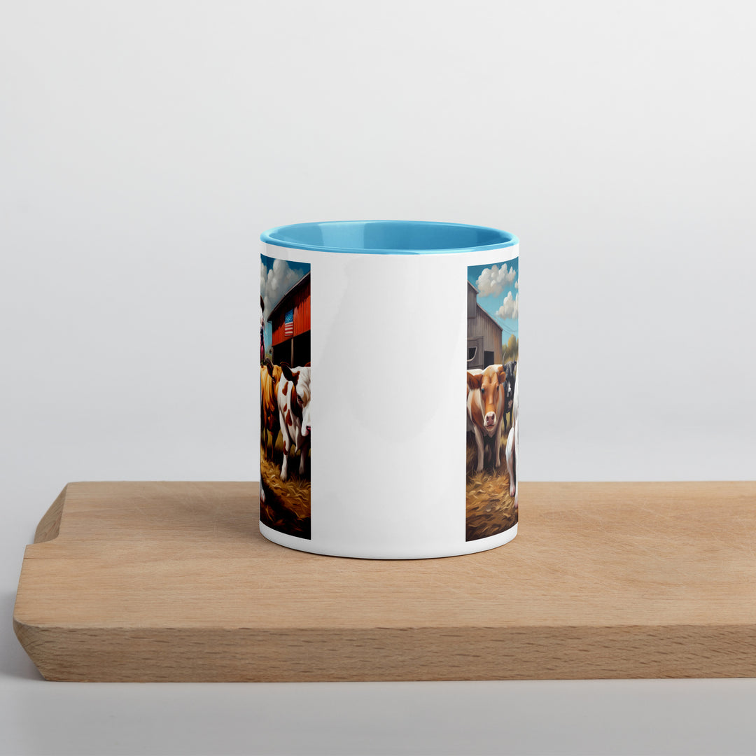 American Bulldog- Mug with Color Inside v2