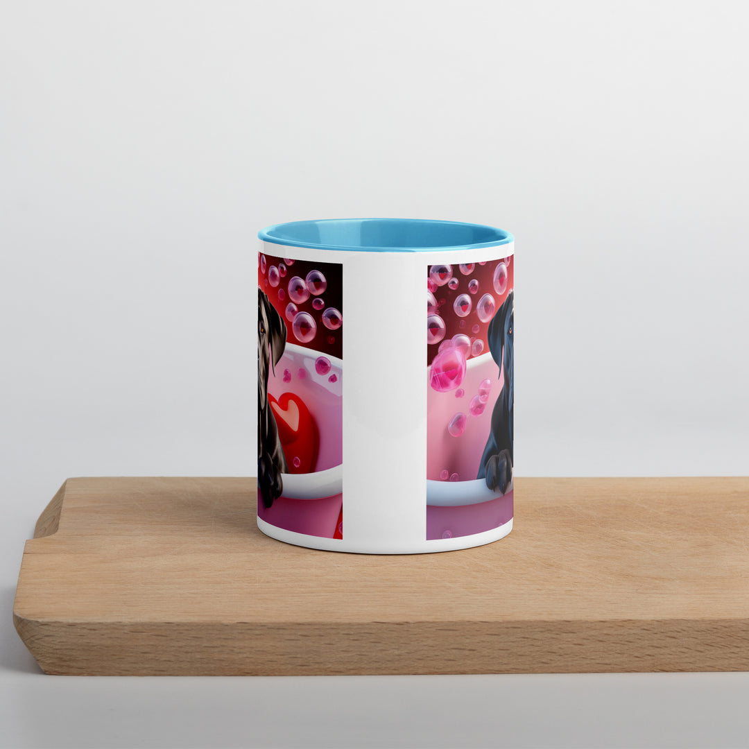 Cane Corso Romantic- Mug with Color Inside