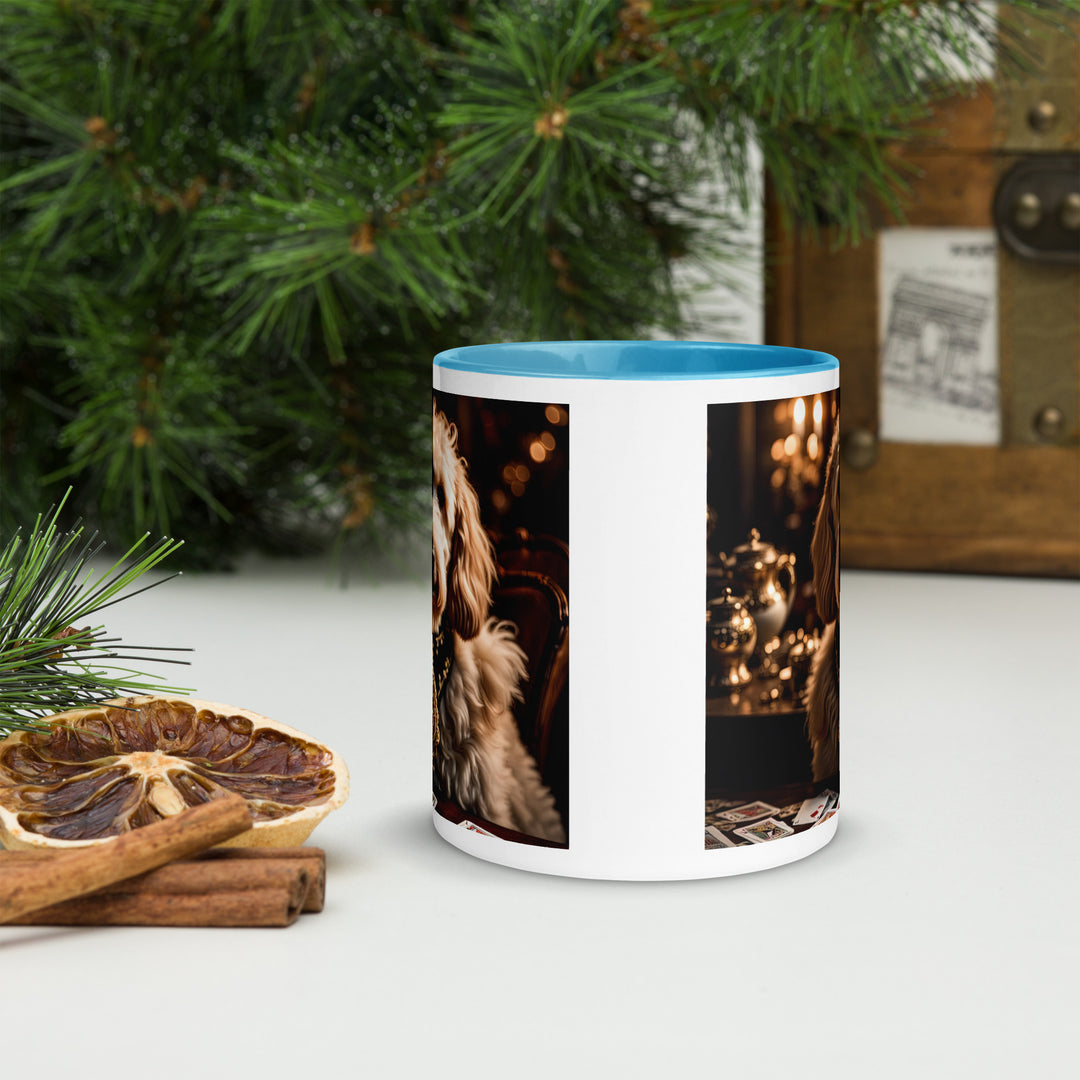 Goldendoodle- Mug with Color Inside v23