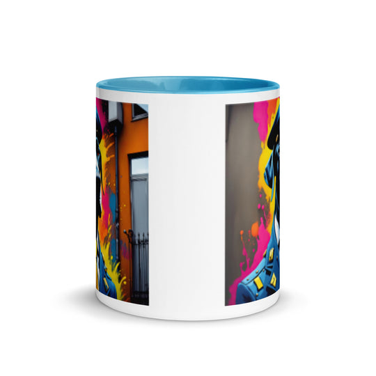 Great Dane- Mug with Color Inside v5