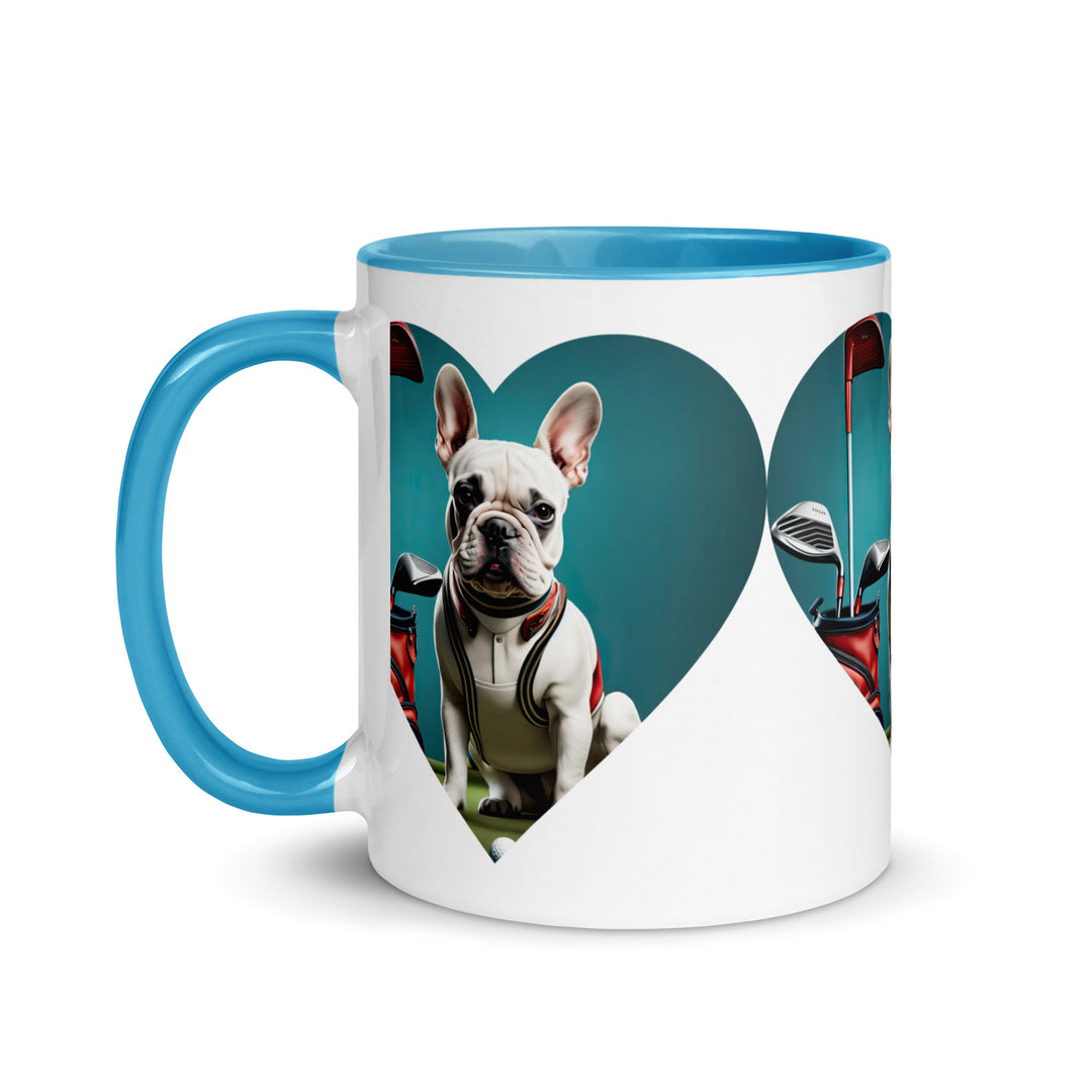 Mug with Color Inside-French Bulldog V7