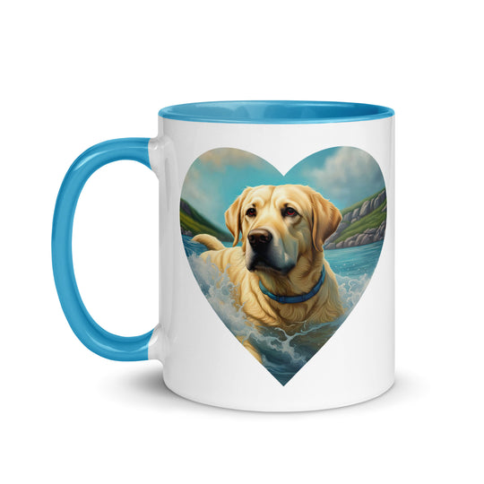 Mug with Color Inside-Labrador Retriever V21