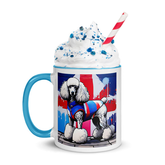 Poodle- Mug with Color Inside v2