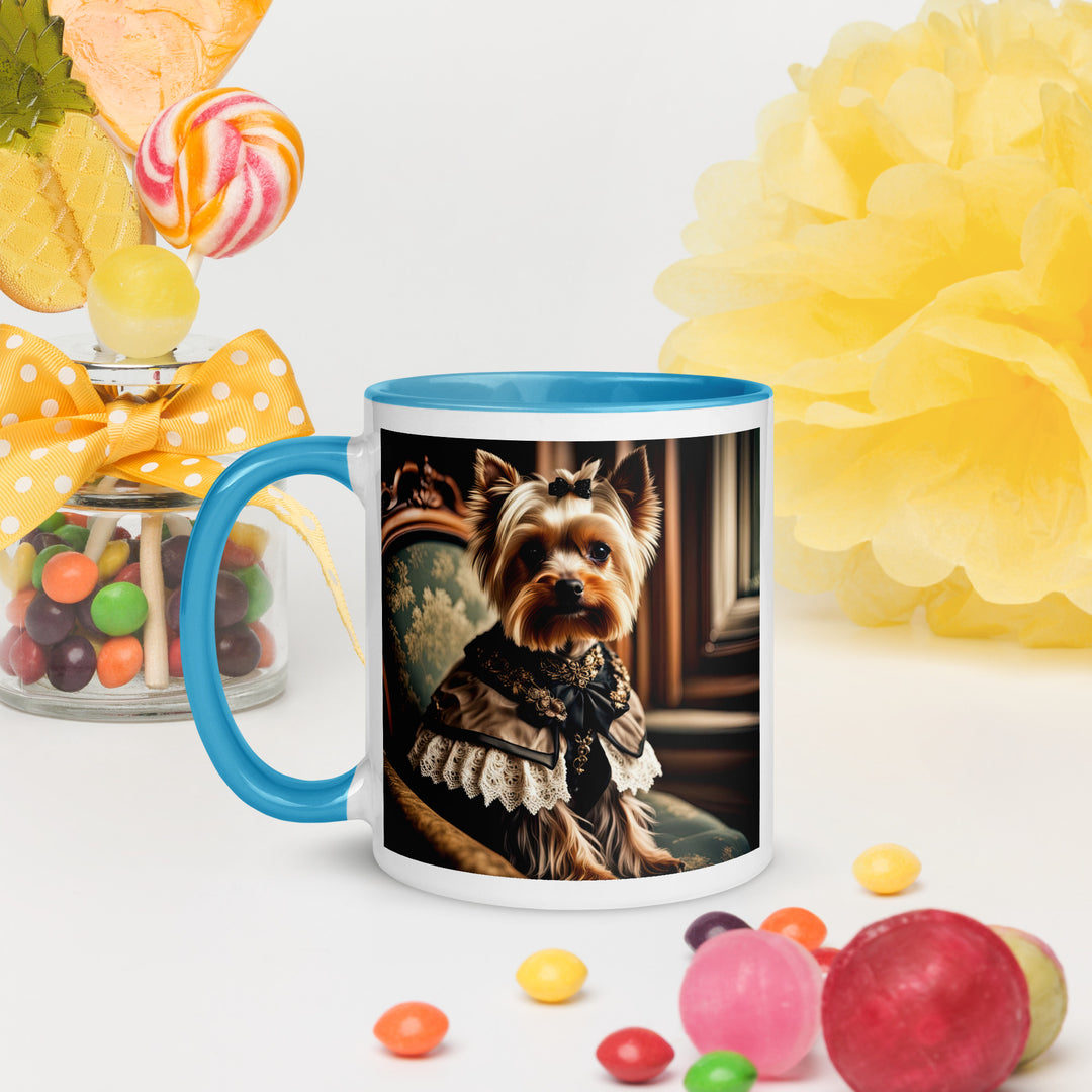 Yorkshire Terrier- Mug with Color Inside