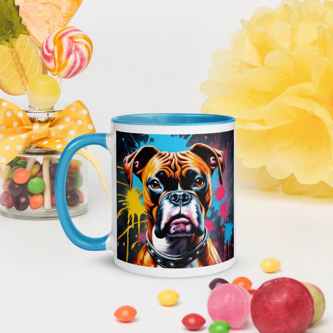 Boxer- Mug with Color Inside