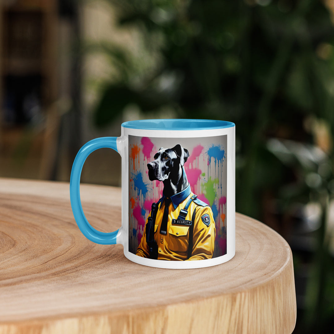Great Dane- Mug with Color Inside v2