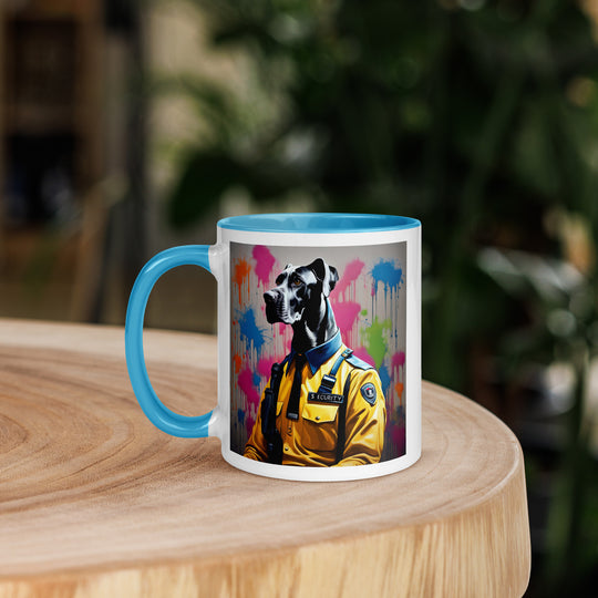 Great Dane- Mug with Color Inside v2