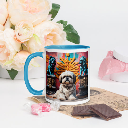 Shih Tzu- Mug with Color Inside v3