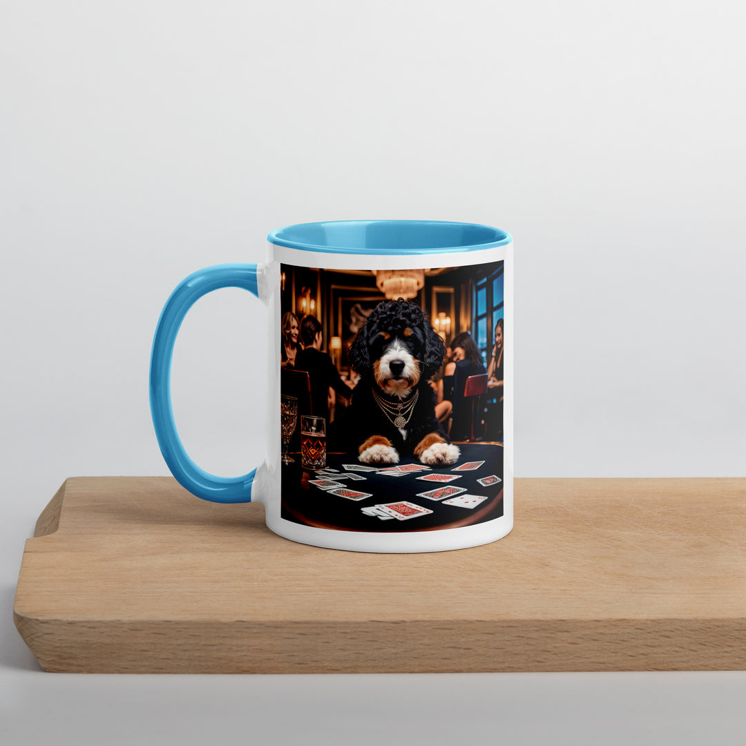 Bernedoodle General- Mug with Color Inside