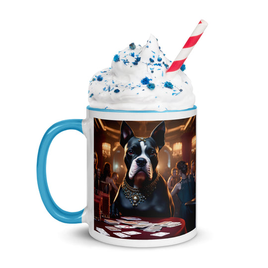 Catahoula Bulldog General- Mug with Color Inside v13