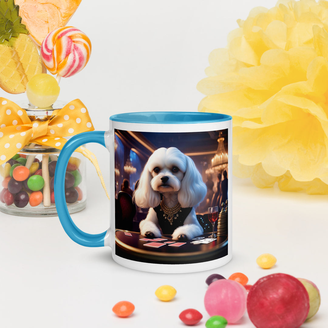 Cavachon- Mug with Color Inside v8