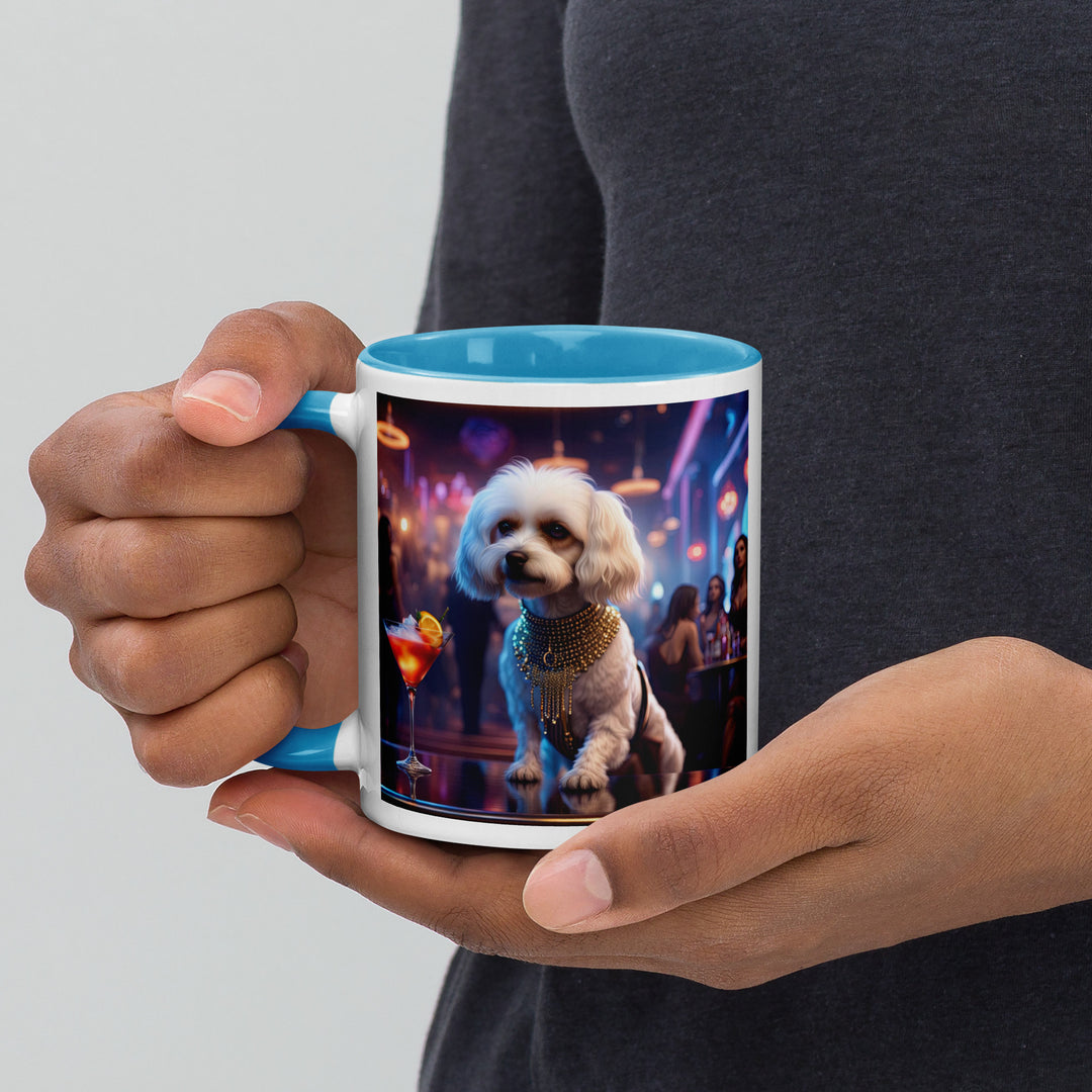 Cavachon- Mug with Color Inside v9