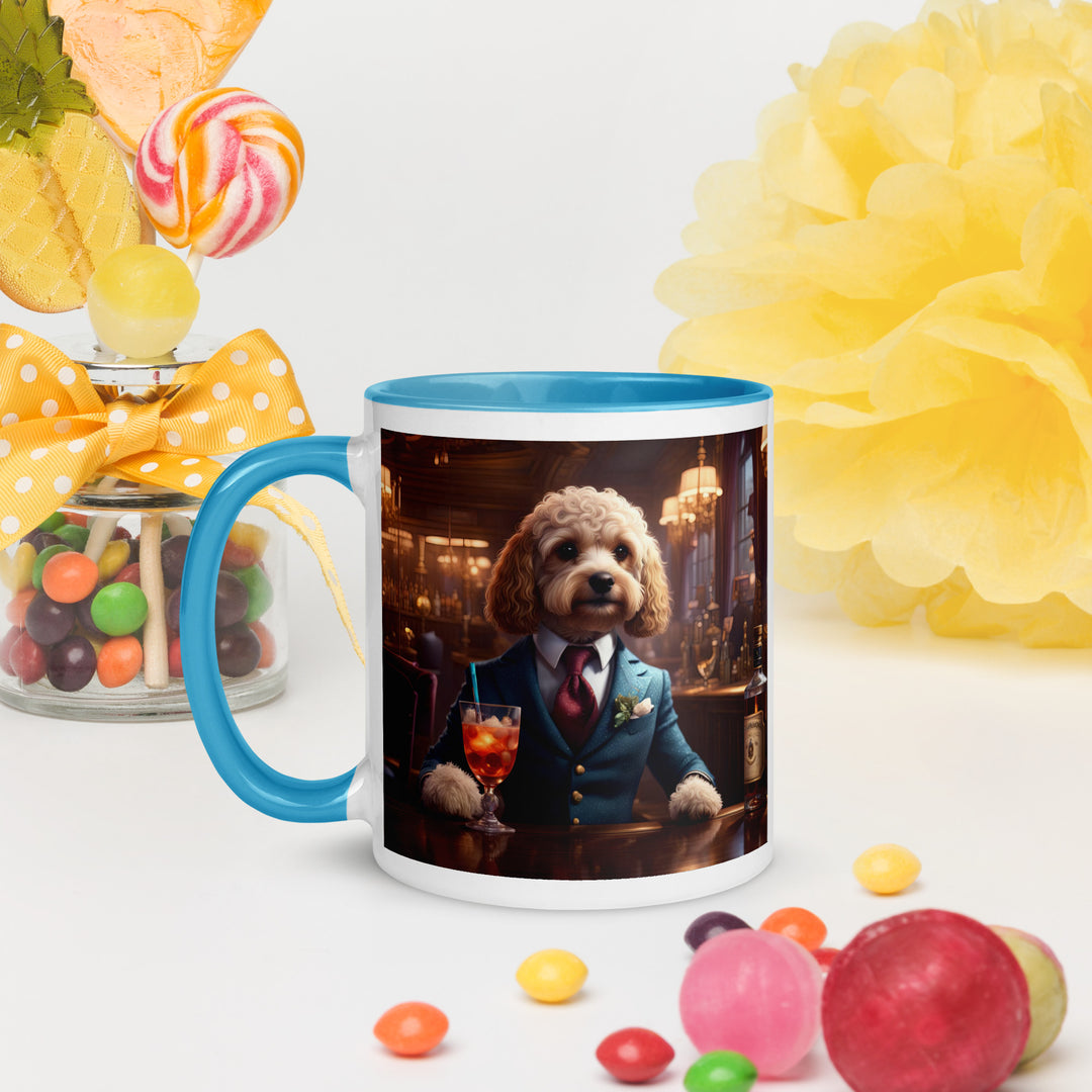 Cavapoo General- Mug with Color Inside v4