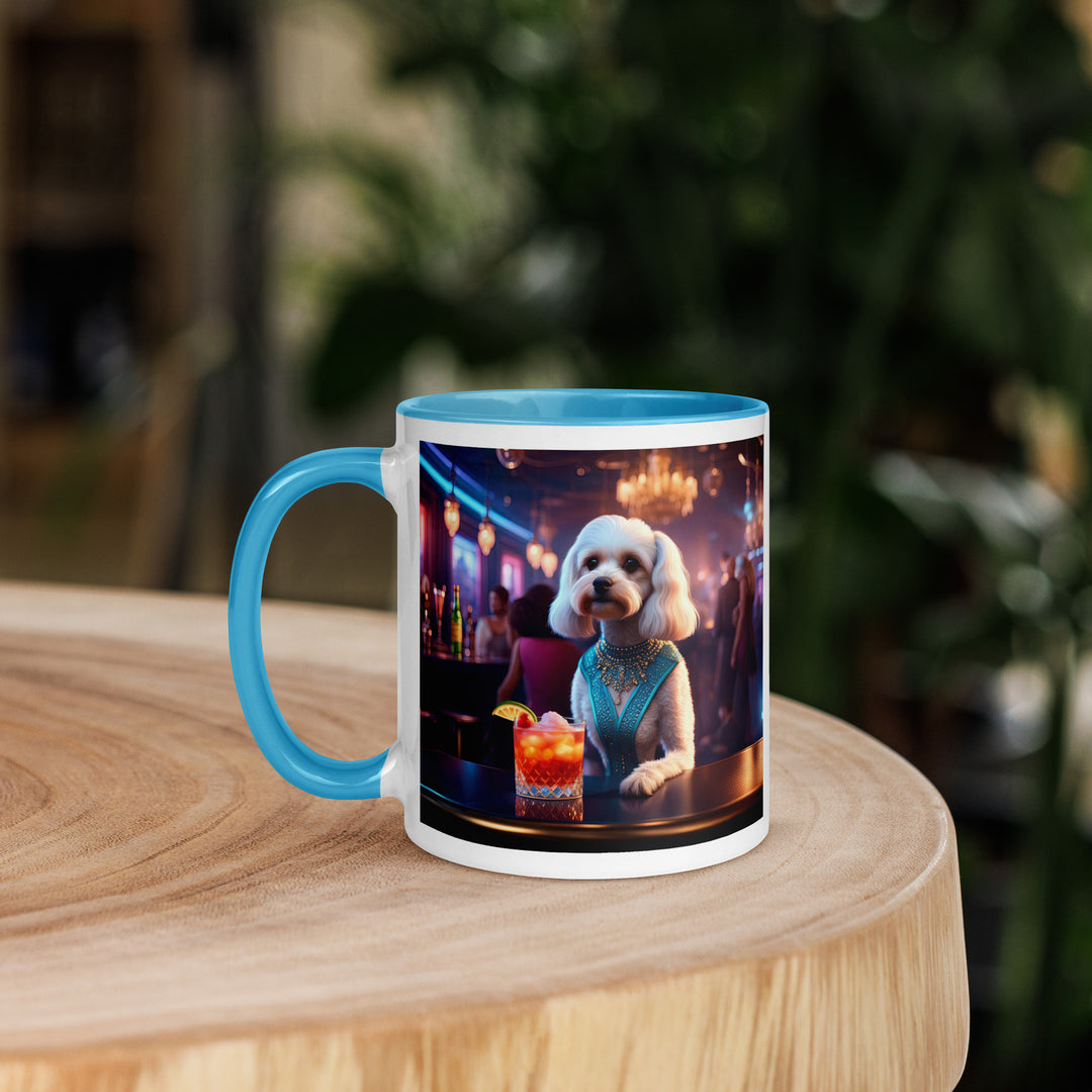 Cavapoo General- Mug with Color Inside v5