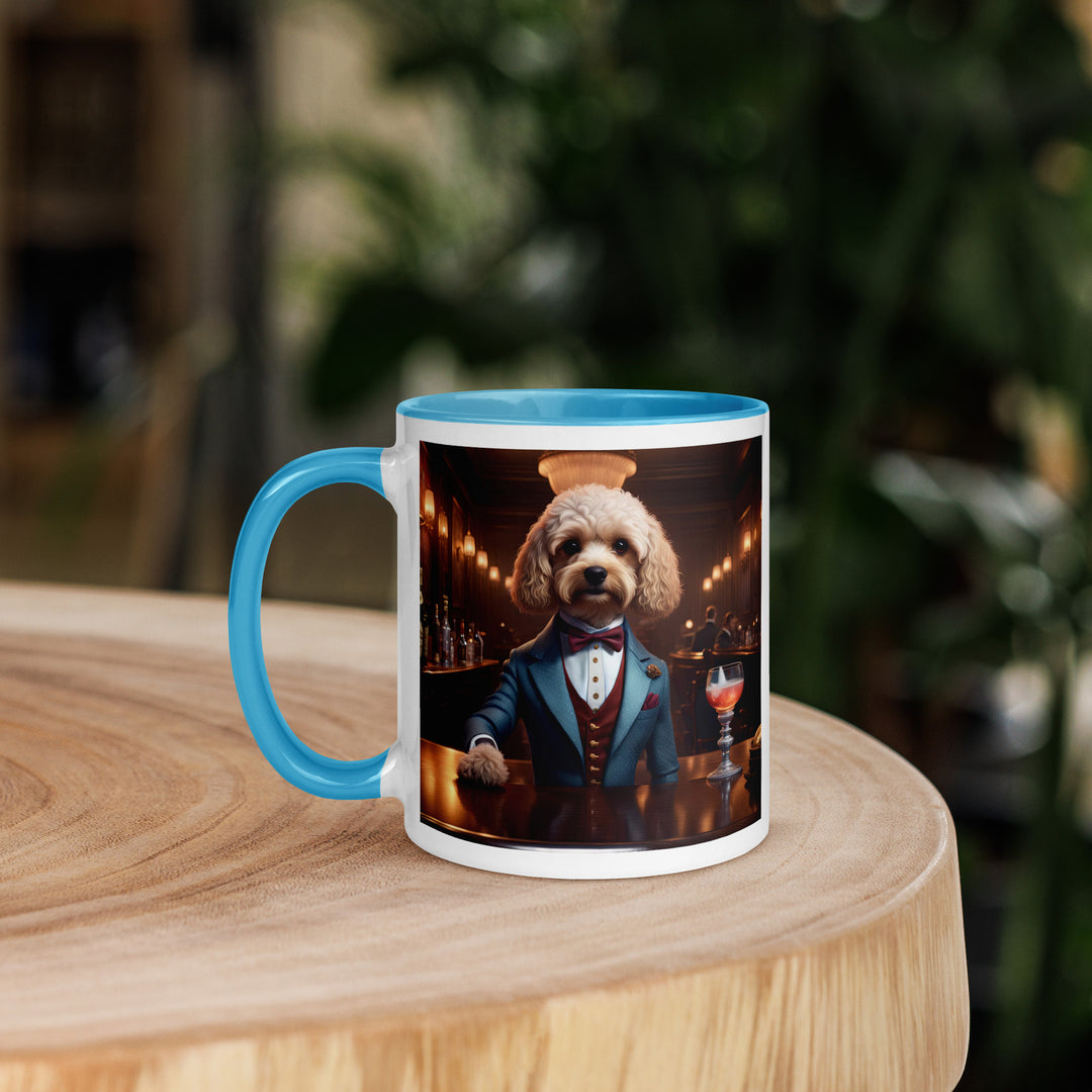 Cavapoo General- Mug with Color Inside v9