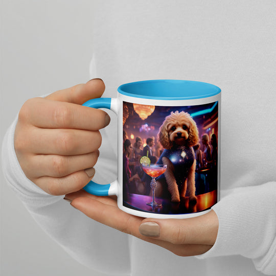 Cavapoo General- Mug with Color Inside v11`