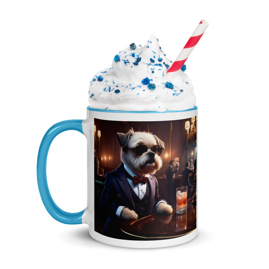 Cavapoo General- Mug with Color Inside v14