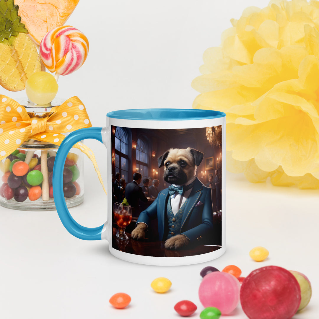 Cavapoo General- Mug with Color Inside v16