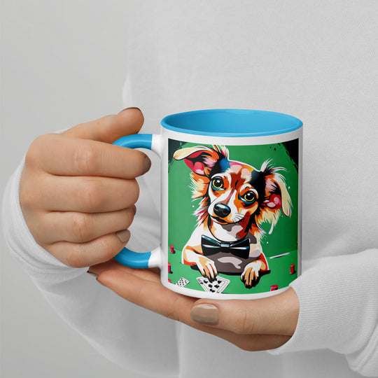 Chiweenie General- Mug with Color Inside v17