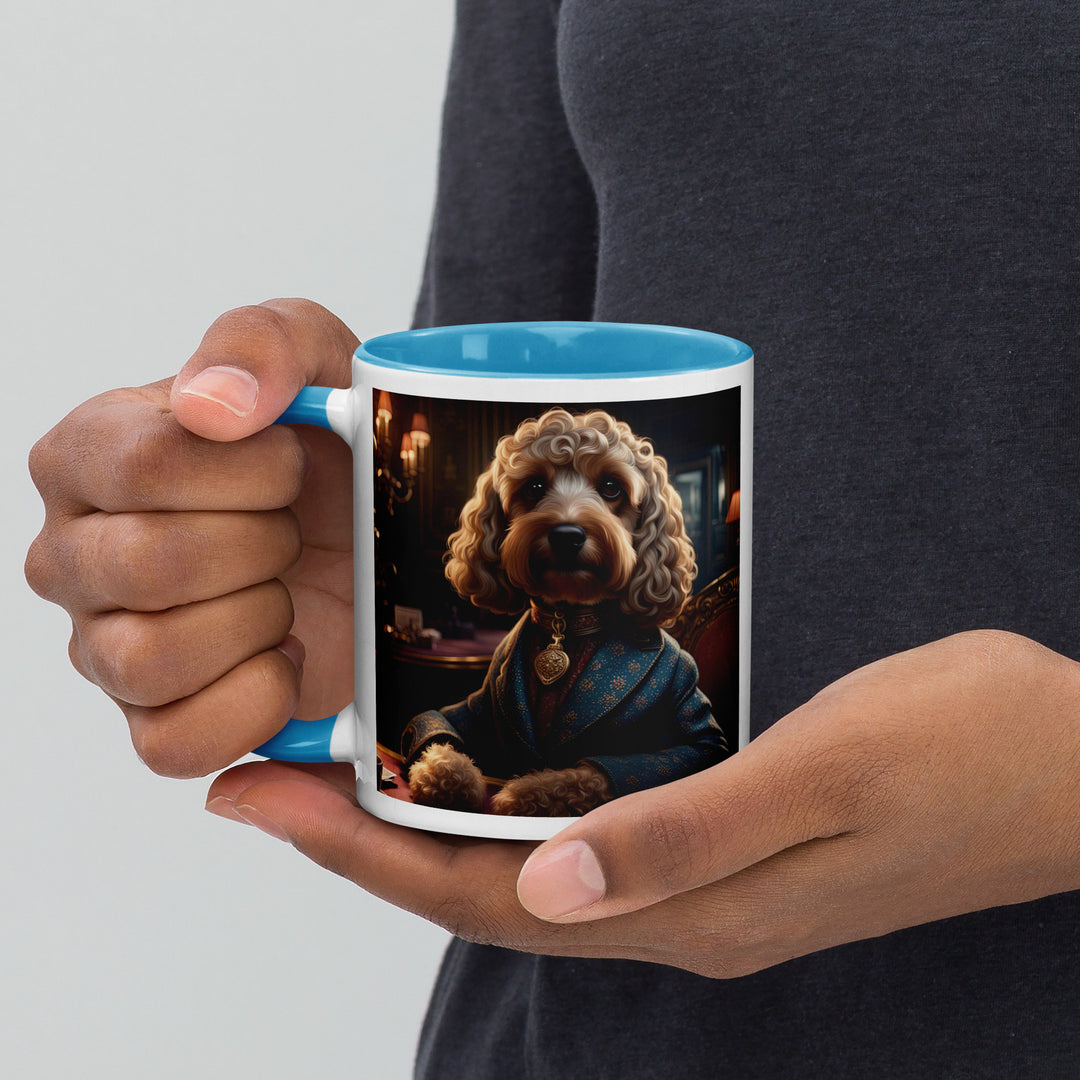 Cockapoo General- Mug with Color Inside v4