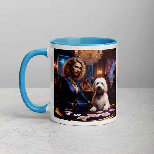 Goldendoodle- Mug with Color Inside v22