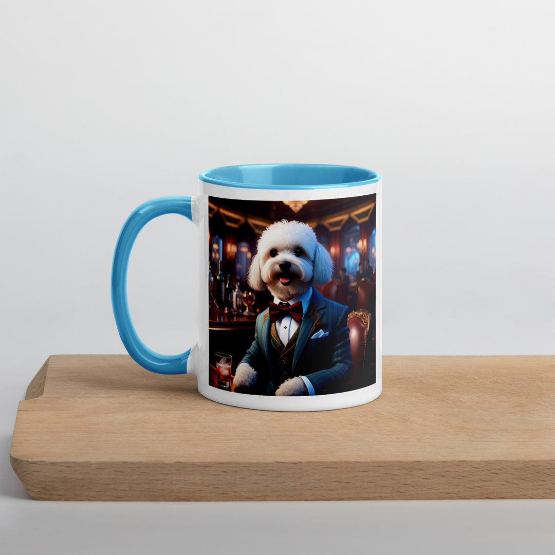 Maltipoo General- Mug with Color Inside v6