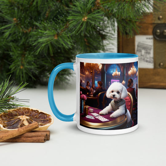 Maltipoo General- Mug with Color Inside v9