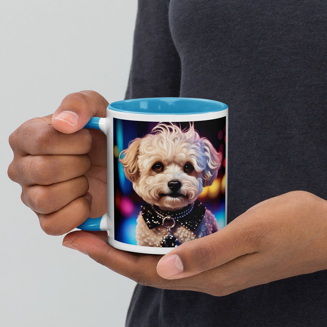 Maltipoo General- Mug with Color Inside v11