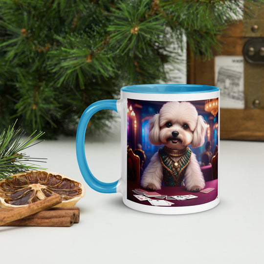 Maltipoo General- Mug with Color Inside v13