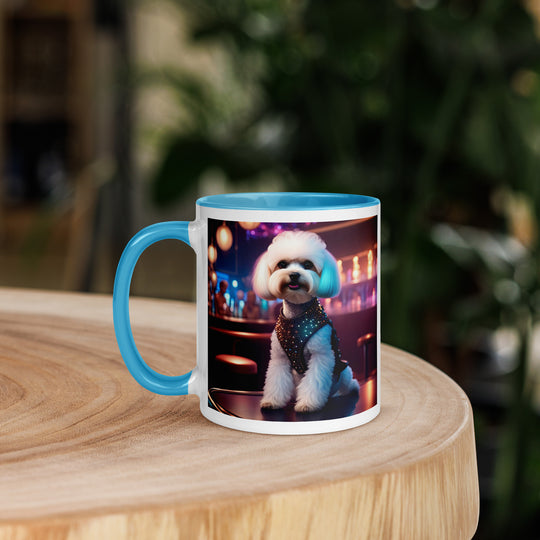 Maltipoo General- Mug with Color Inside v16