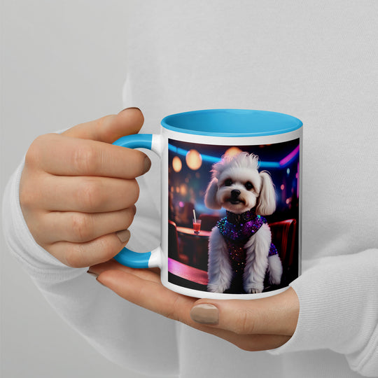 Maltipoo General- Mug with Color Inside v5