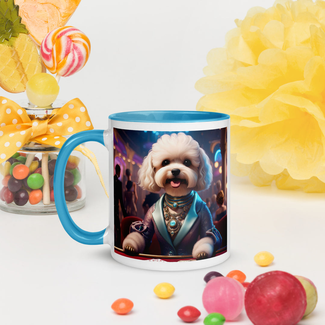 Maltipoo General- Mug with Color Inside v15