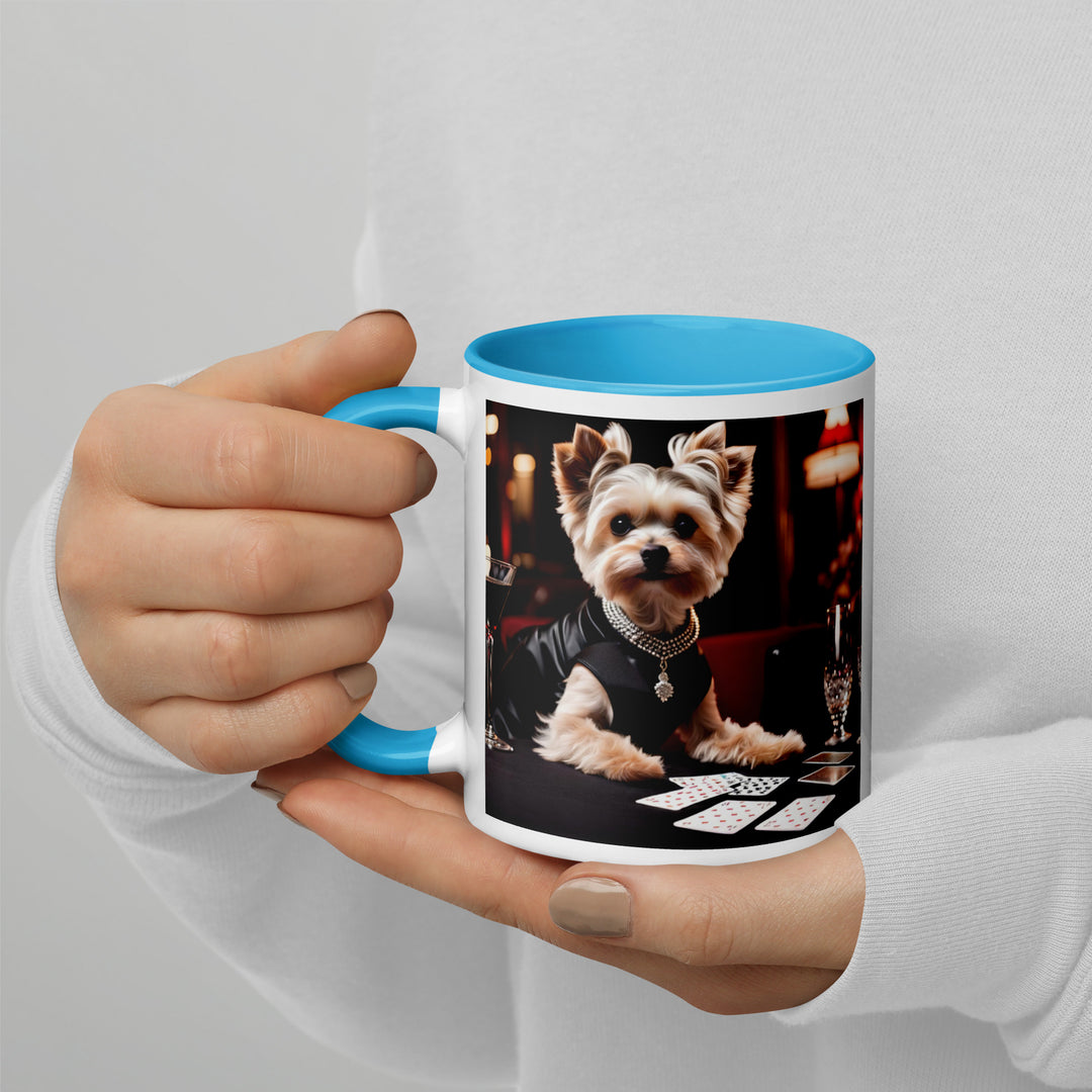 Morkie General- Mug with Color Inside v4