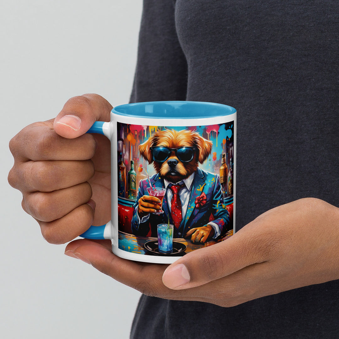 Pekapoo General- Mug with Color Inside