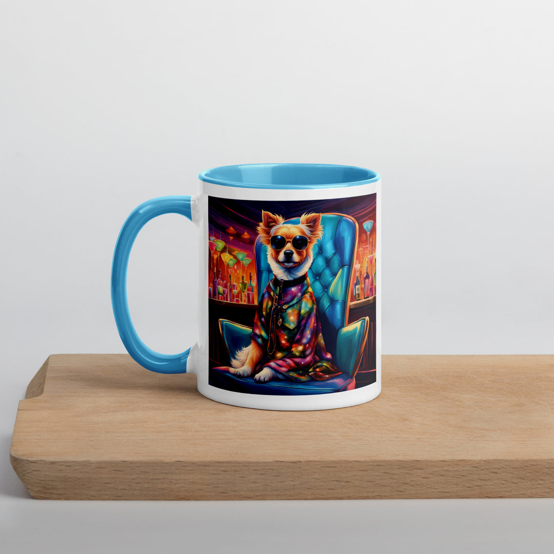 Pekapoo General- Mug with Color Inside v7