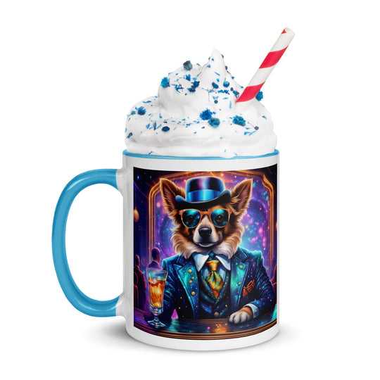 Pekapoo General- Mug with Color Inside v11