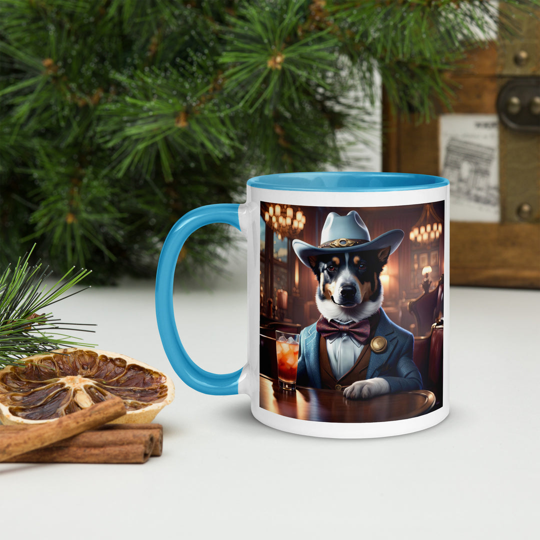 Texas Heeler General- Mug with Color Inside v2