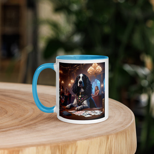 Sprocker Spaniel General- Mug with Color Inside v3