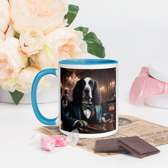 Sprocker Spaniel General- Mug with Color Inside v6