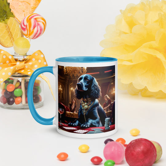 Sprocker Spaniel General- Mug with Color Inside v11