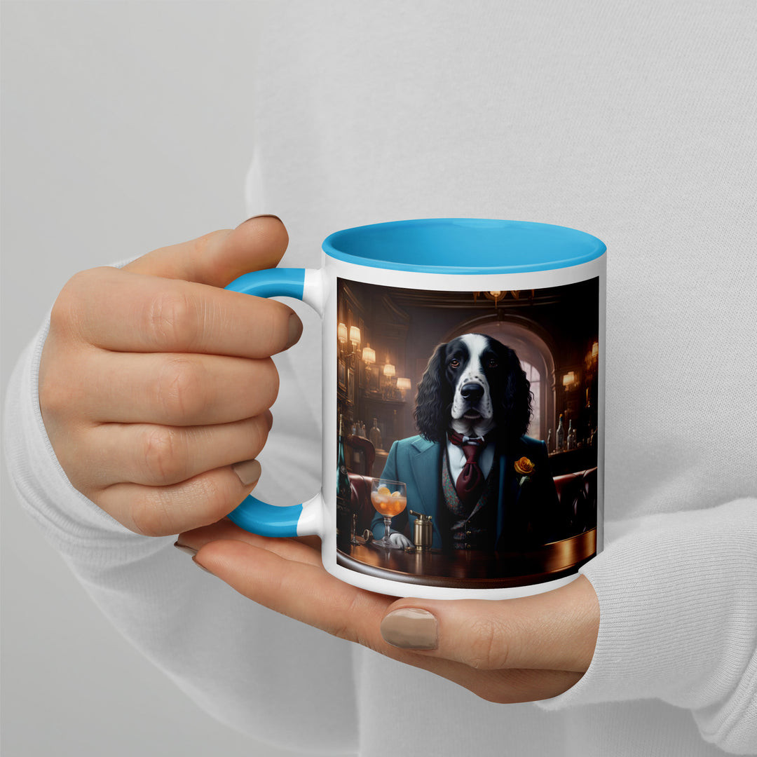 Sprocker Spaniel General- Mug with Color Inside v12