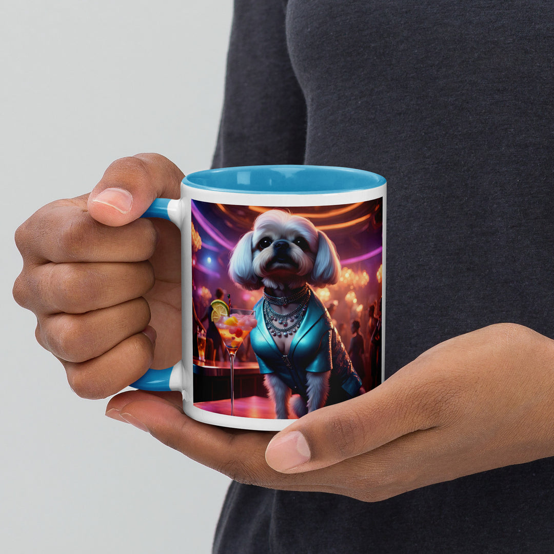 Pugapoo General- Mug with Color Inside v2