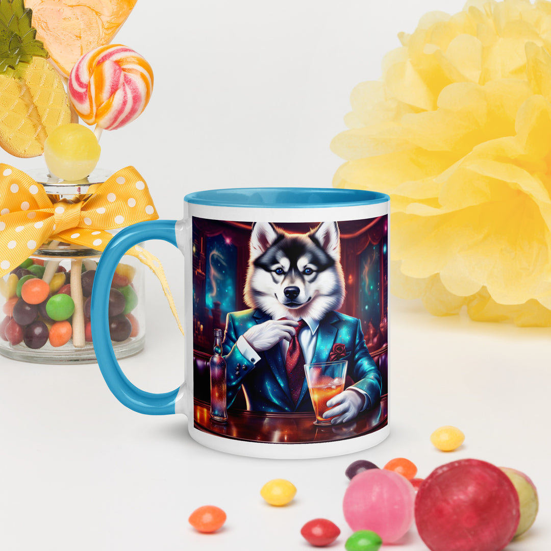 Pomsky General- Mug with Color Inside