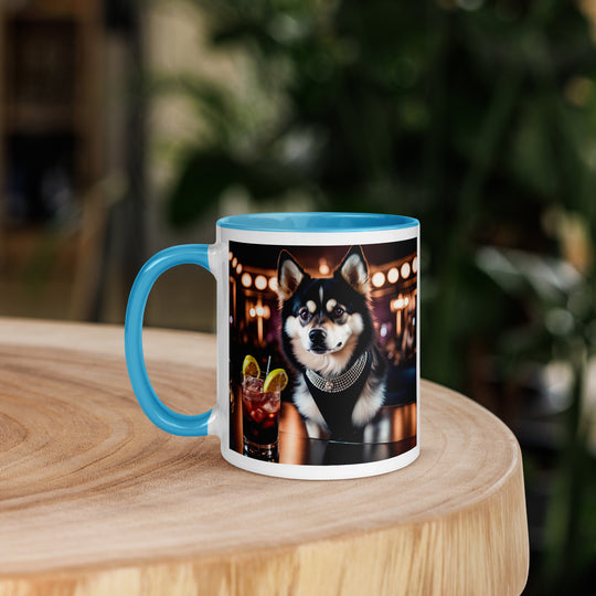 Pomsky General- Mug with Color Inside v3