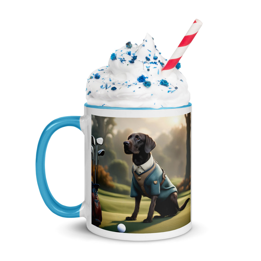 Springador Golfer- Mug with Color Inside v4