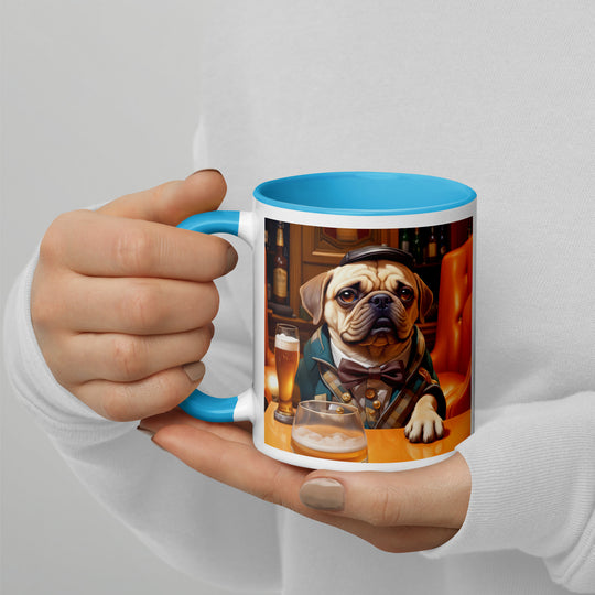 Puggle General- Mug with Color Inside v2