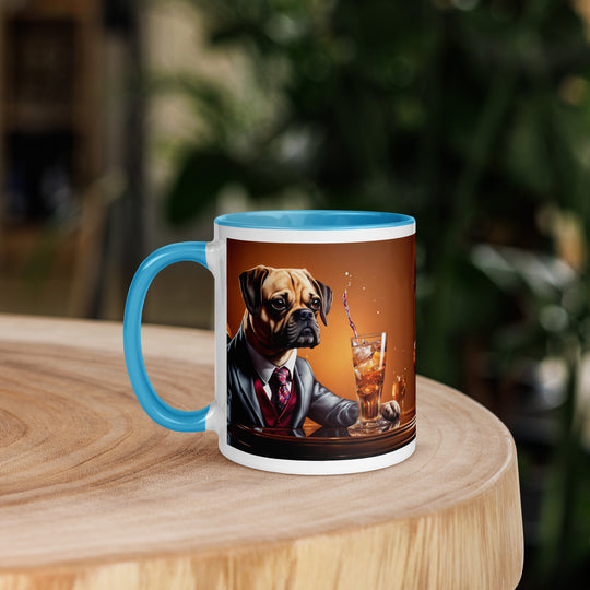 Puggle General- Mug with Color Inside v3